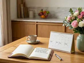 Organisation J-7 : Votre planning de ménage et cuisine pour une fête sans stress.