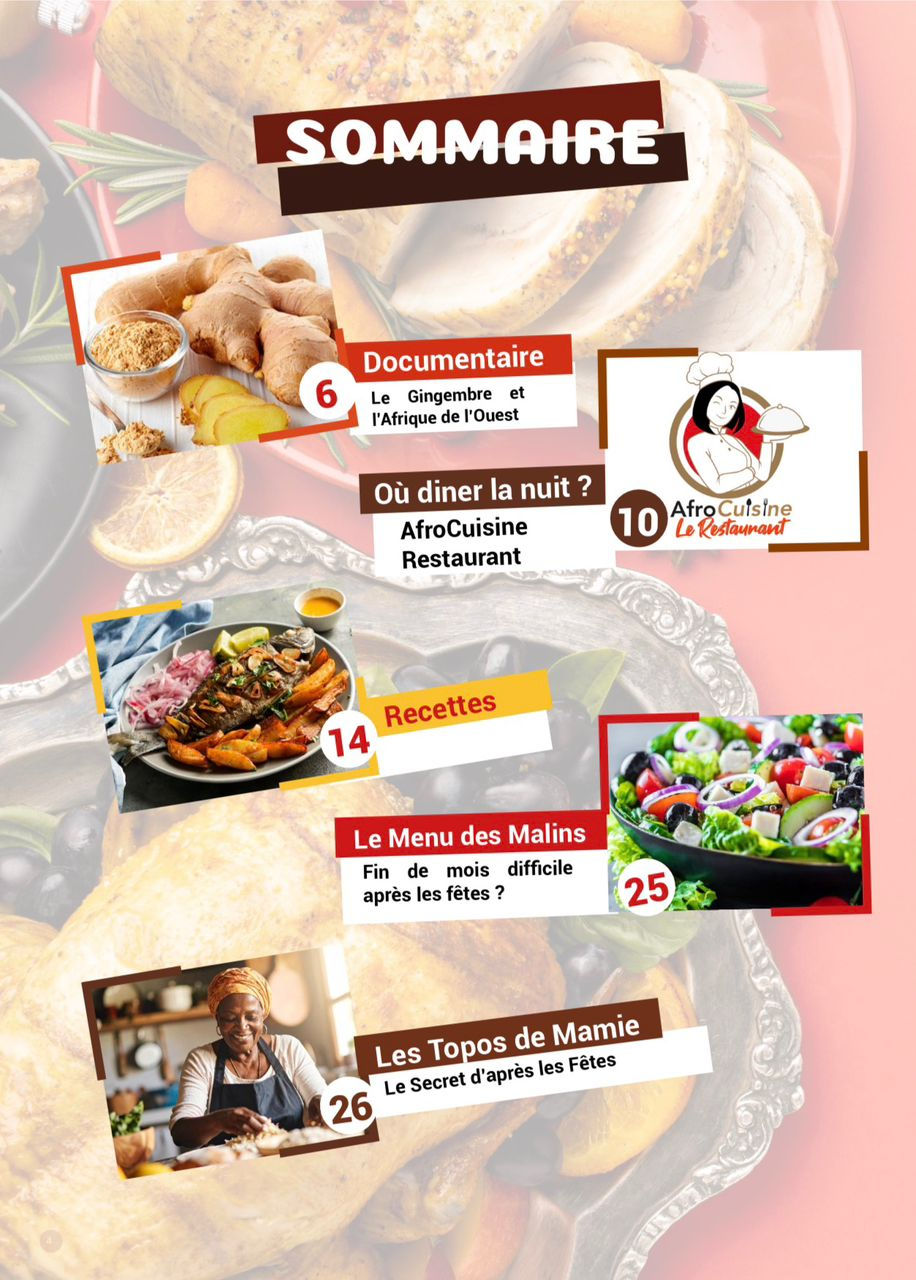 Miniature : AfroCuisine Magazine numéro 27 (1000FCFA)