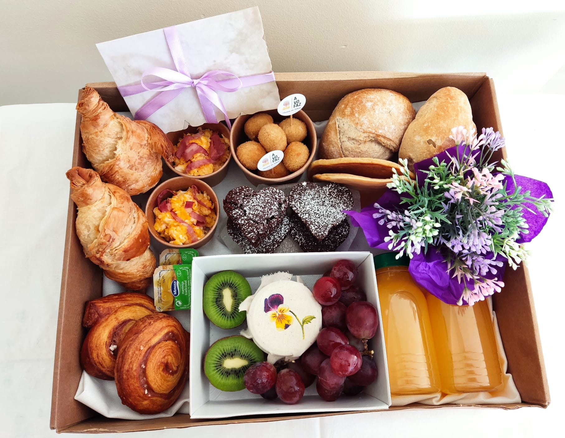 Arranged Food and Objects