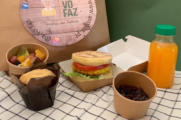 Arranged Food and Objects