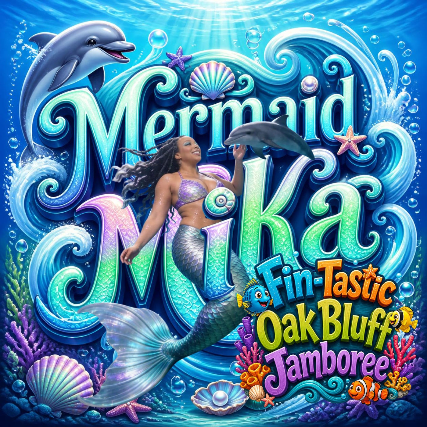 Mermaid Mika Fin-tastic Oak Bluff Jamboree