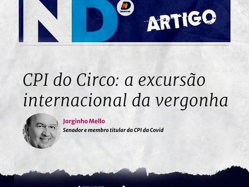 Os últimos atos da CPI do Circo: a excursão internacional da vergonha