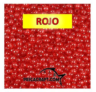 Miniatura: Cuentas de Plástico Redondas (100 pz)