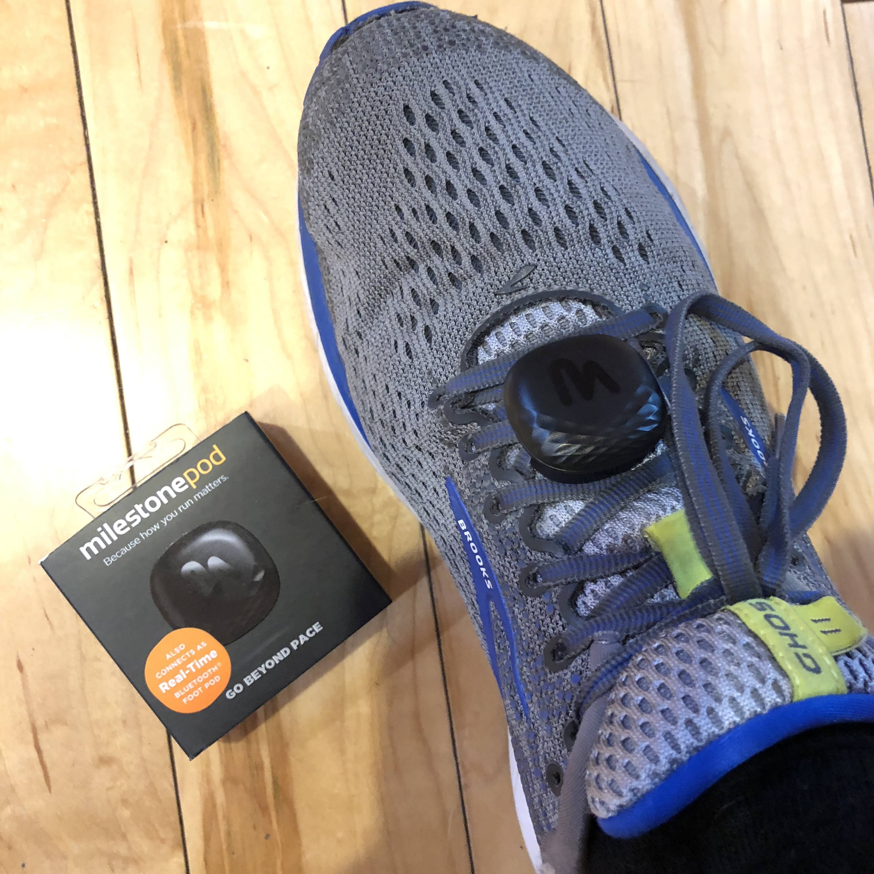 milestone pod garmin