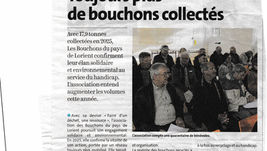 Toujours plus de bouchons collectés