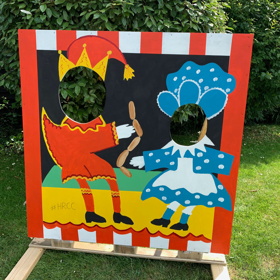 Punch & Judy photo board