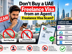 Don’t Buy UAE Freelance Visa From an Agent | Visa Scam?