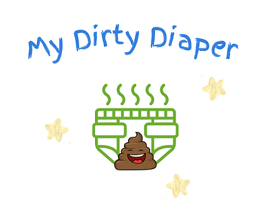 My Dirty Diaper logo poop picture