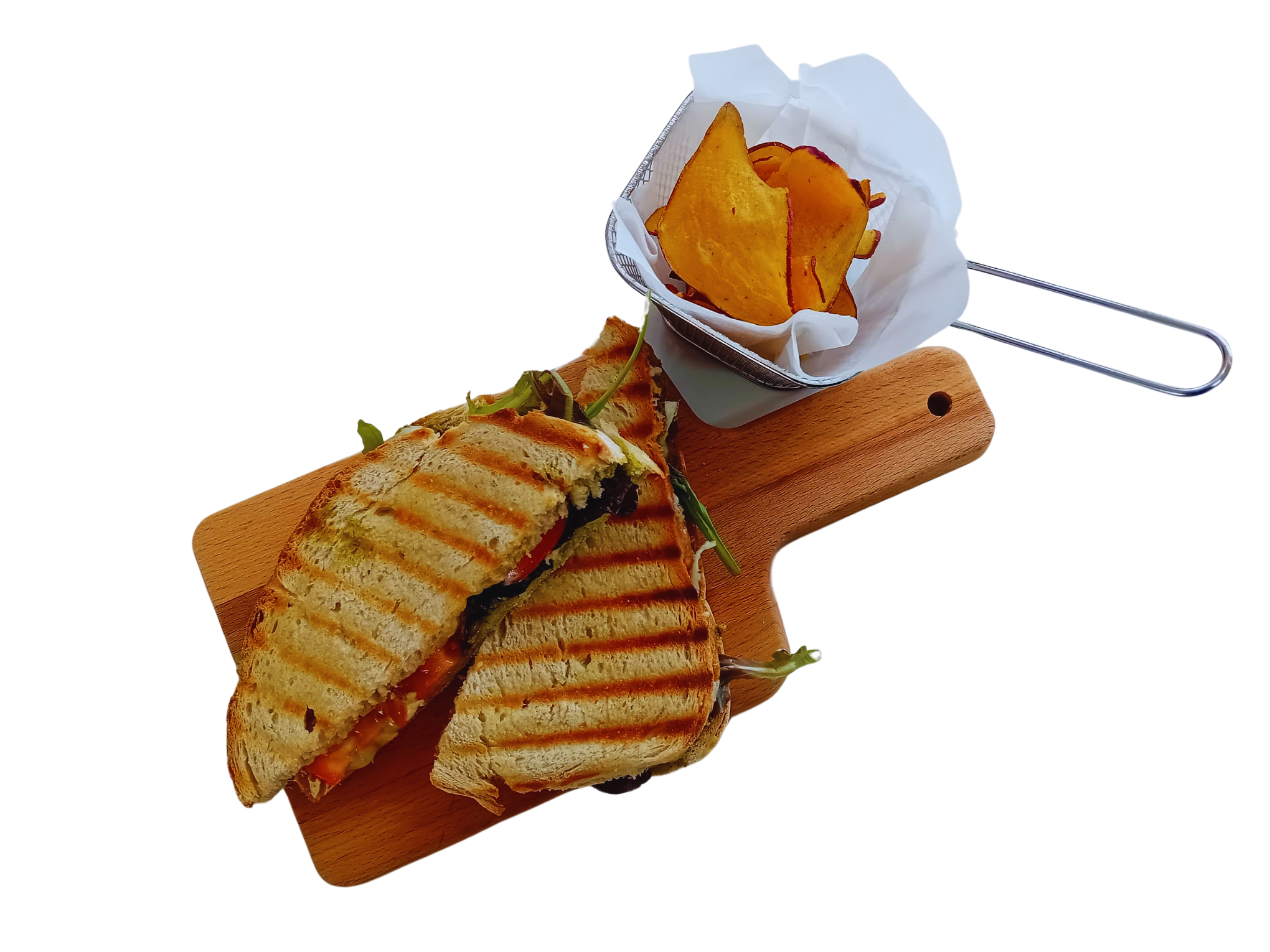 Arranged Food and Objects