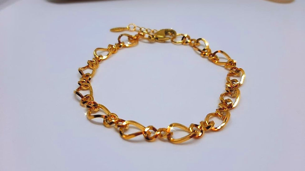 Miniatura: Pulseira elos torcidos