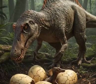 The Boundary Egg and the Dinosaur Echo