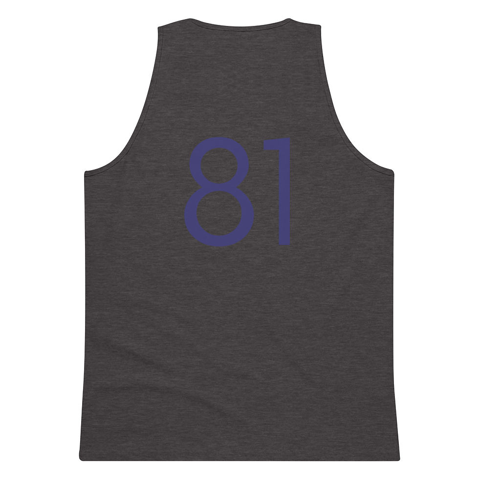 Thumbnail: Lift Weights Not Cupcakes Men’s Premium Tank Top