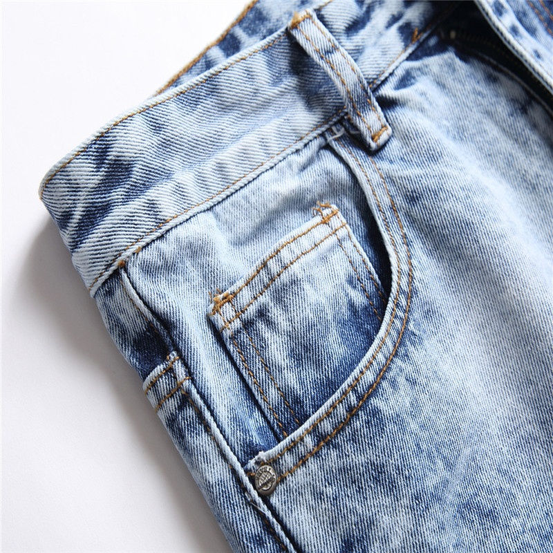 Thumbnail: Streetwear Ripped Designer Denim