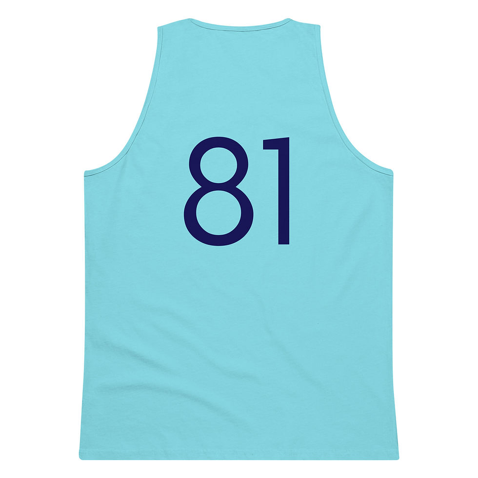 Thumbnail: Lift Weights Not Cupcakes Men’s Premium Tank Top