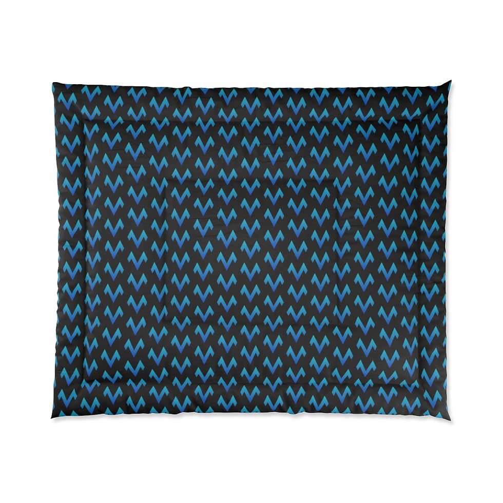 JTC Zig Zag Comforter BLK