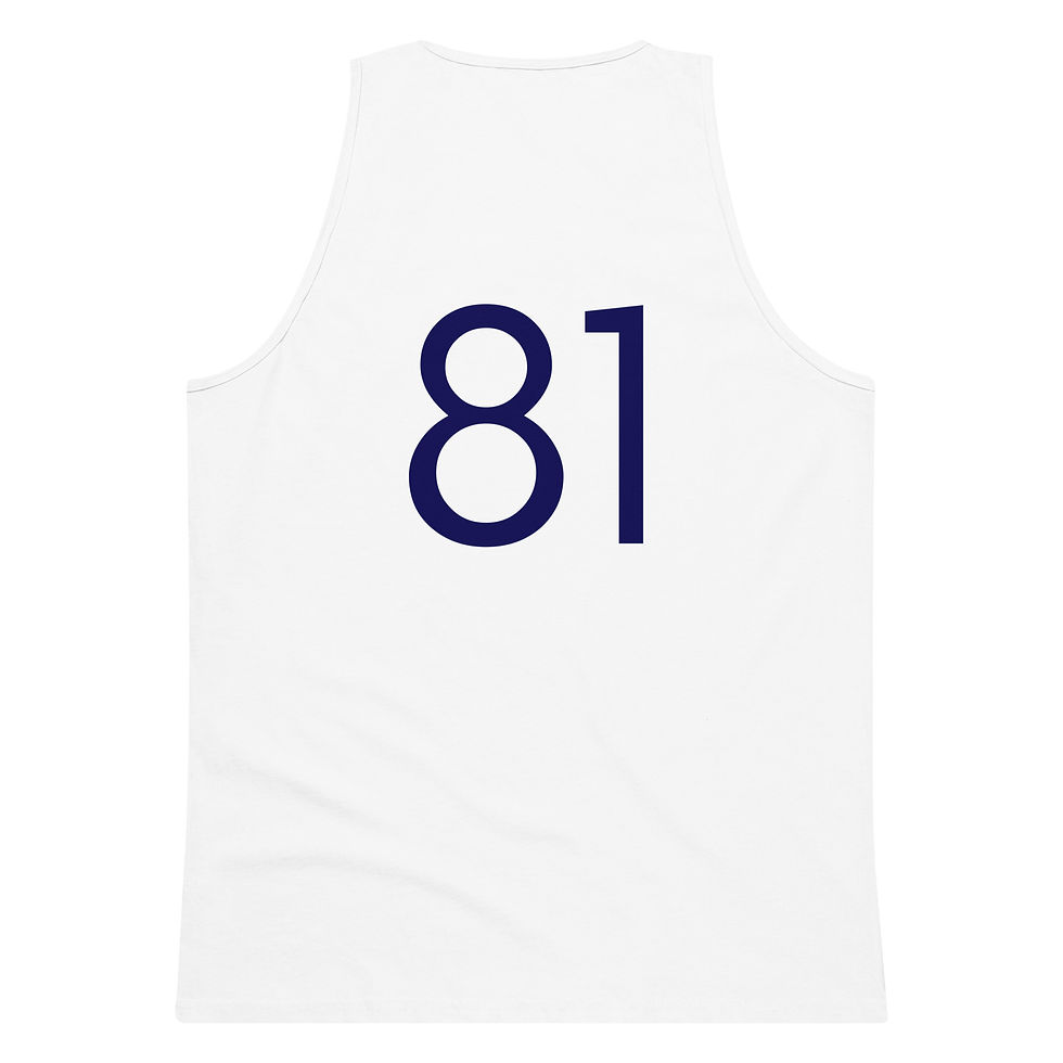 Thumbnail: Lift Weights Not Cupcakes Men’s Premium Tank Top