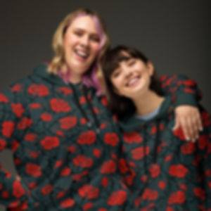 Red Rose Vine Hoodie