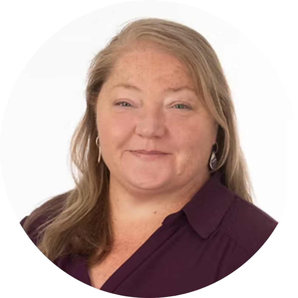 Lisa Guyon, Executive Director of WE CAN, smiling in a professional headshot against a light background.