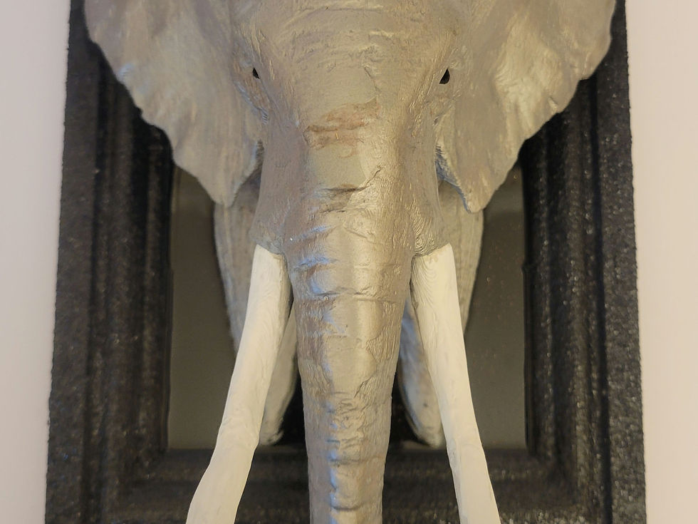 Thumbnail: Elephant Head wall decor #343
