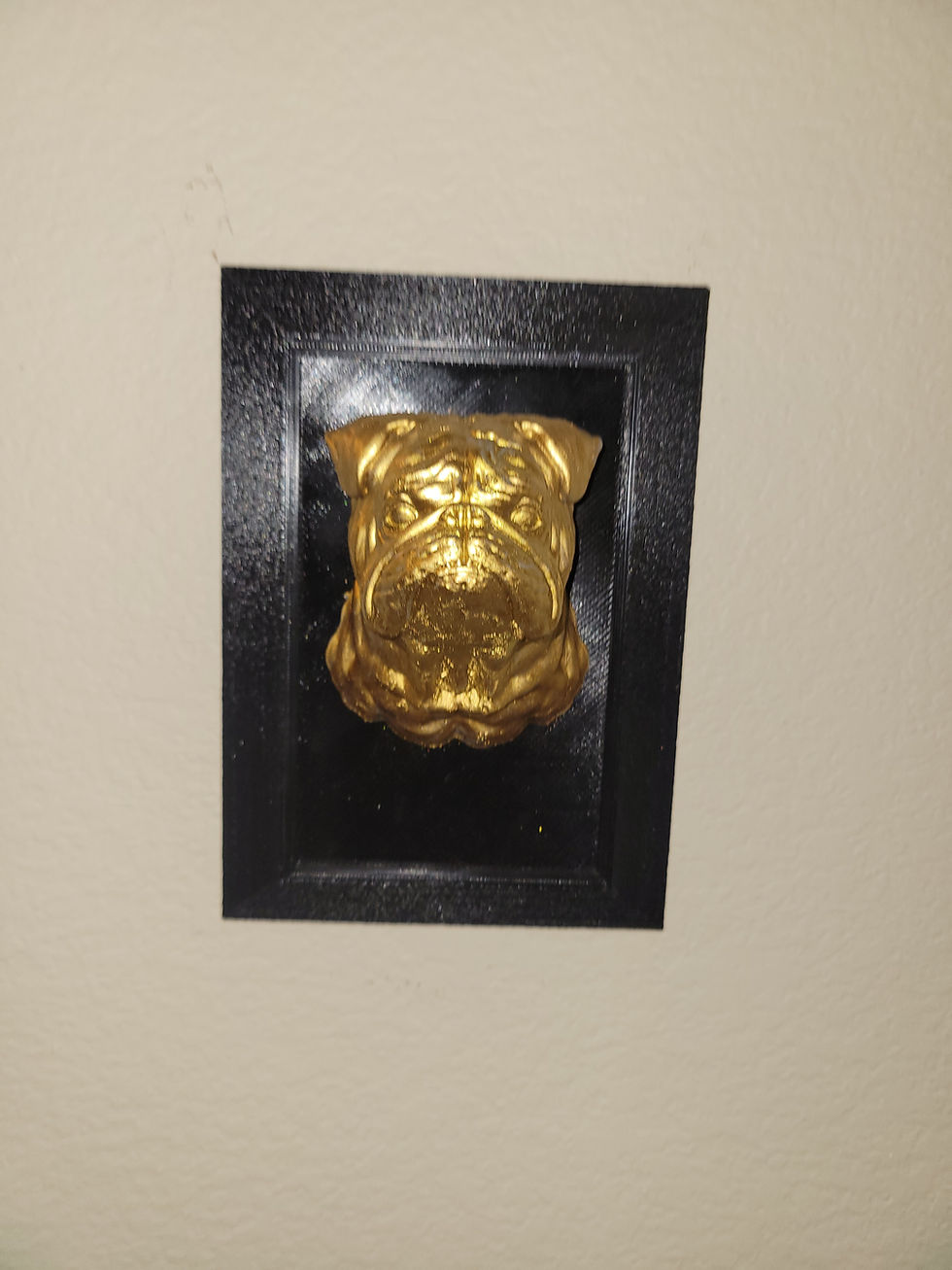 Thumbnail: English bulldog wall decor
