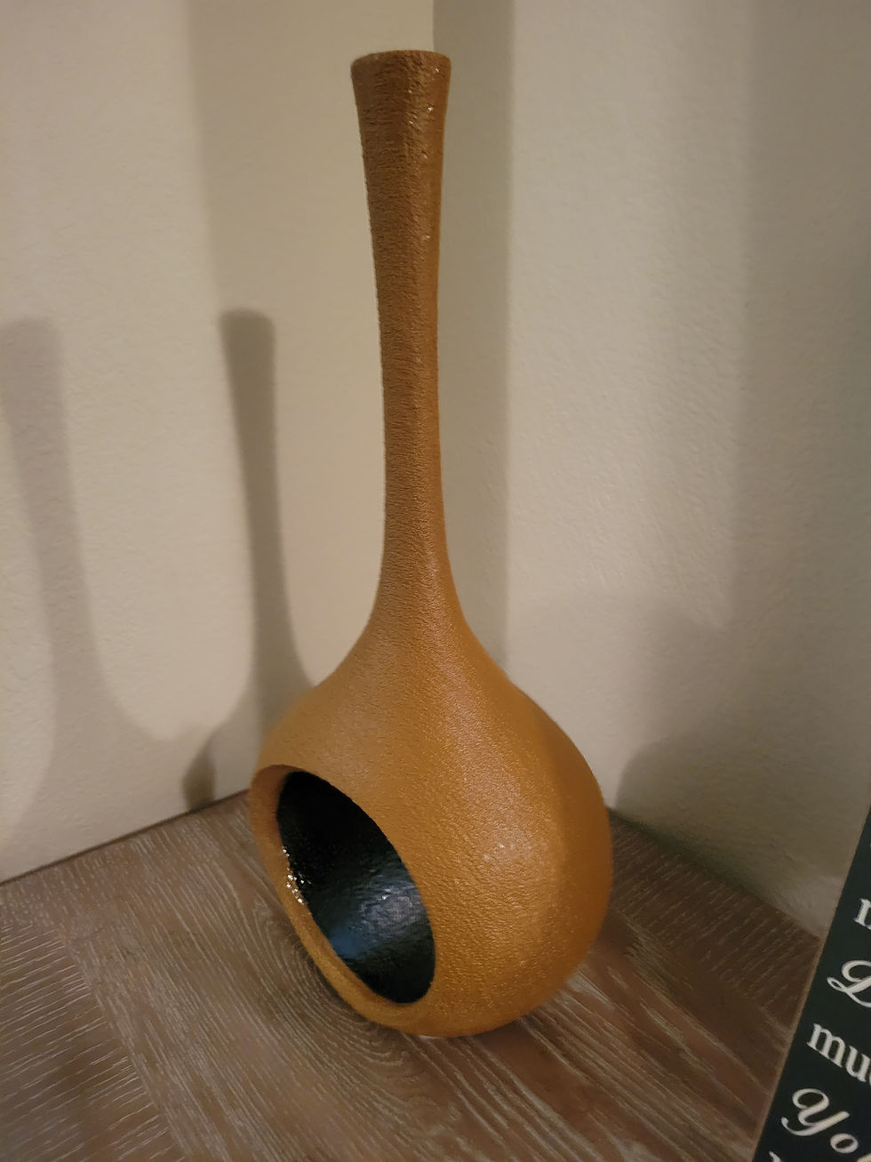 Thumbnail: Peep Hole Vase Brown & Black