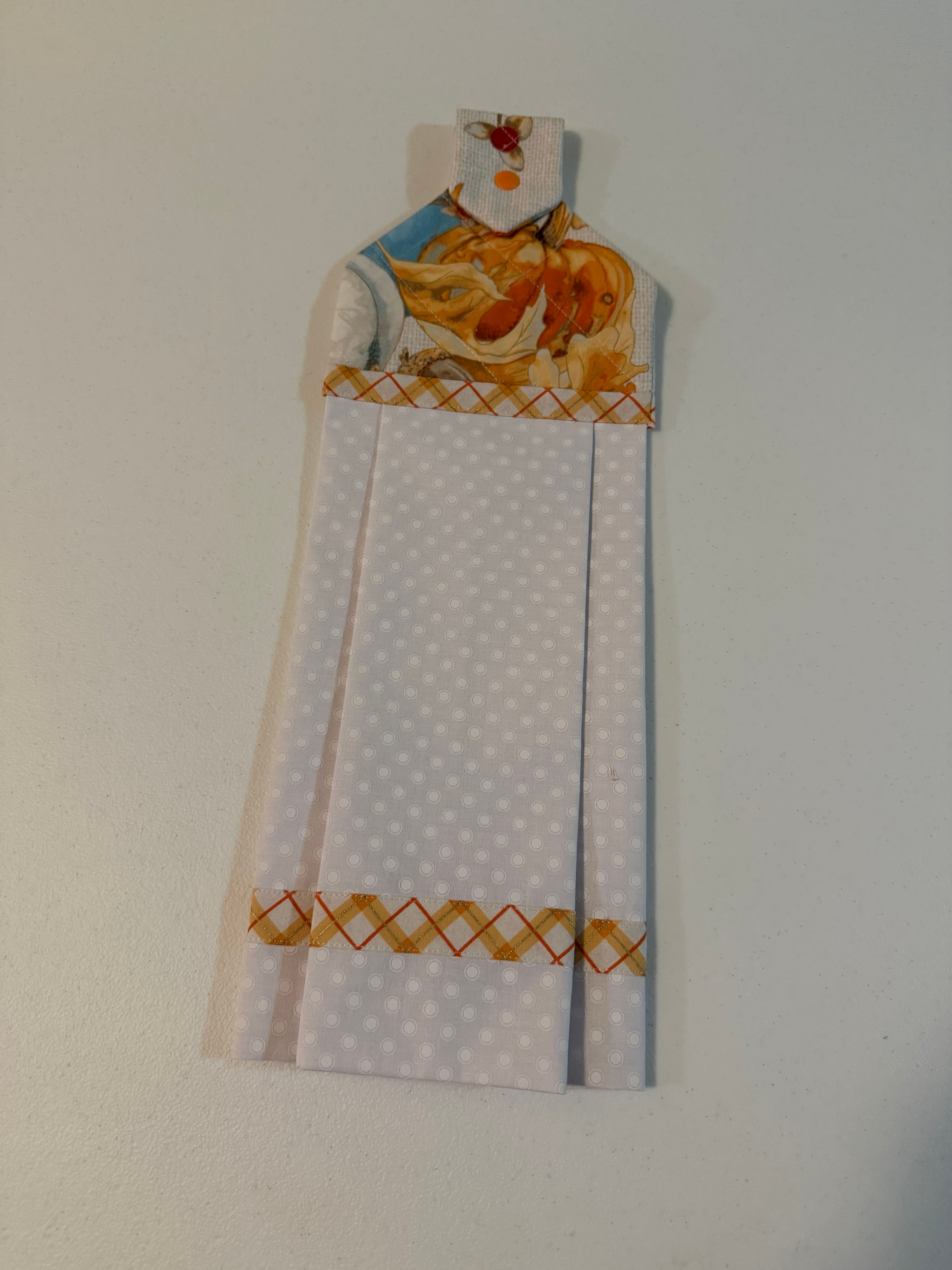 Quilted Decorative Hanging Tea Towel