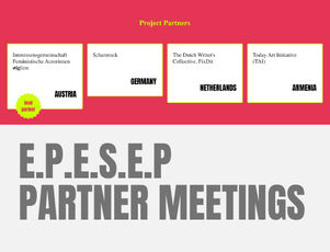EPESEP Partner Meeting Timeline