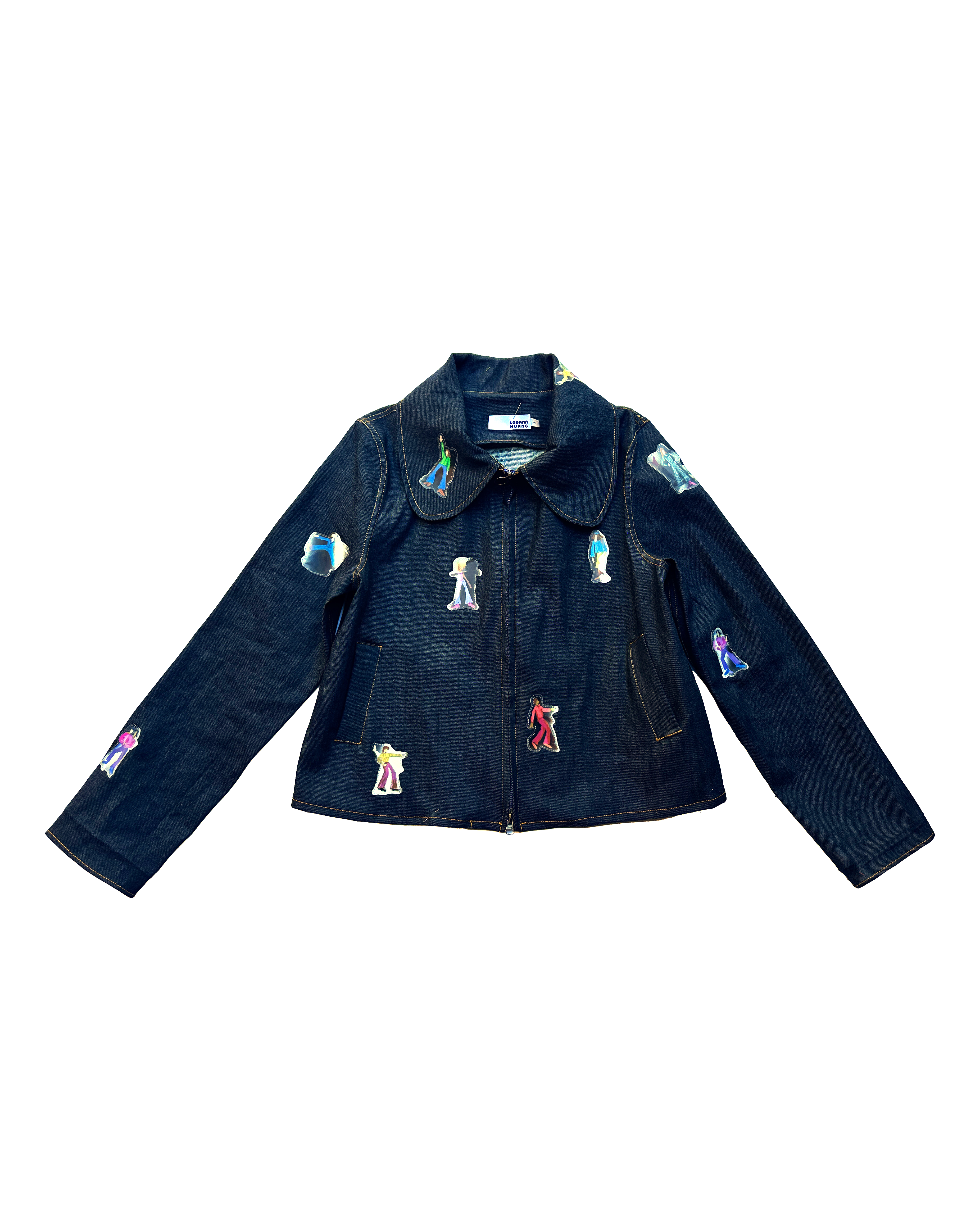 Dancer Patchwork Denim Jacket