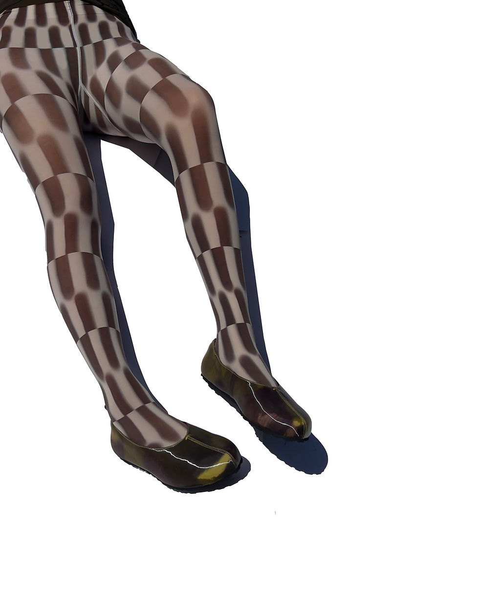 Thumbnail: Tile Brown Tights