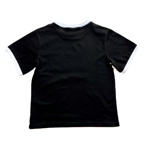 Star Patch Ringer Tee | Leeann Huang