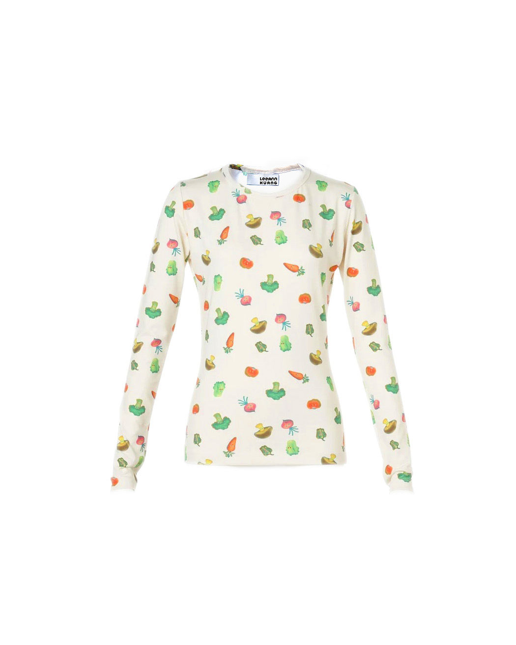 Veggie Printed Long Sleeve Shirt