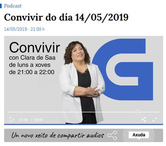 Entrevista no Convivir do día sobre violencia obstétrica