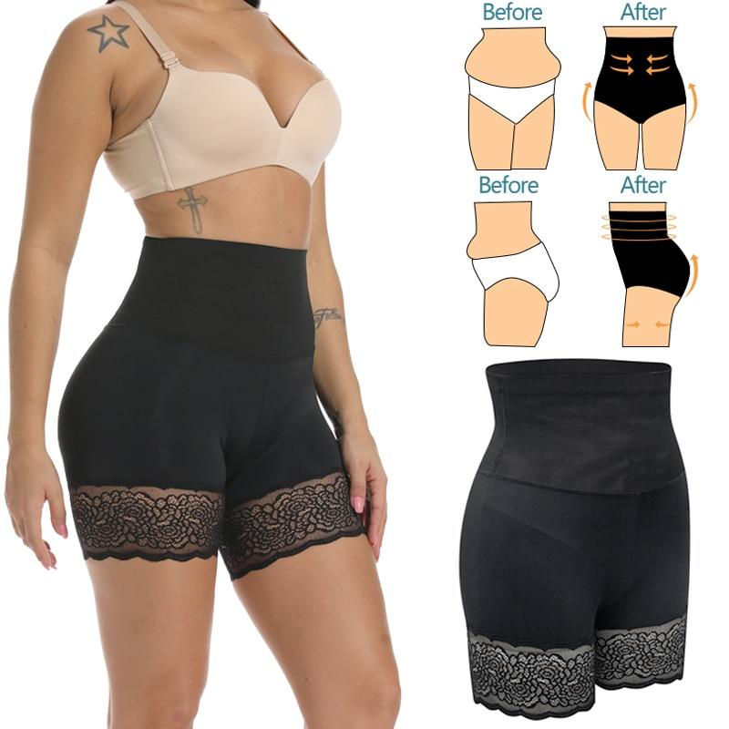 Thumbnail: High Waist Shapewear Waist Trainer Body Shaper Butt Lifter Tummy Control Reducin