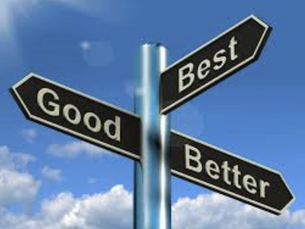 Good->Better->Best