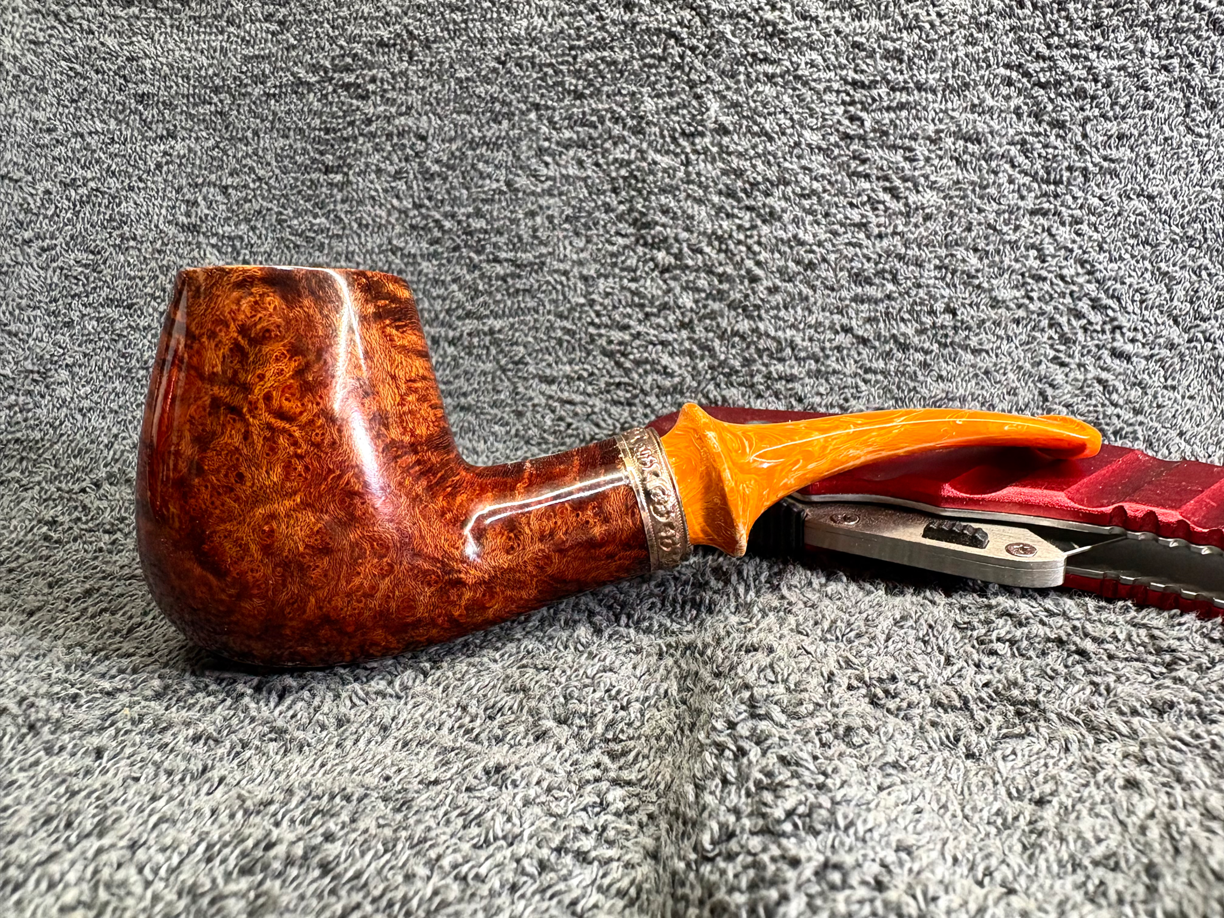 Pipe 1125 - 4 Star Vermicelli Billiard 