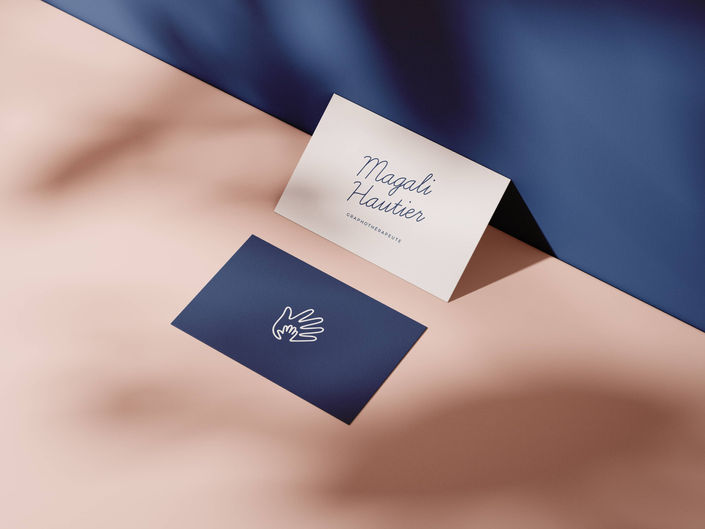 Marcelle Studio a créé l'identité visuelle de Magali Hautier, Graphothérapeute en région parisienne (94)