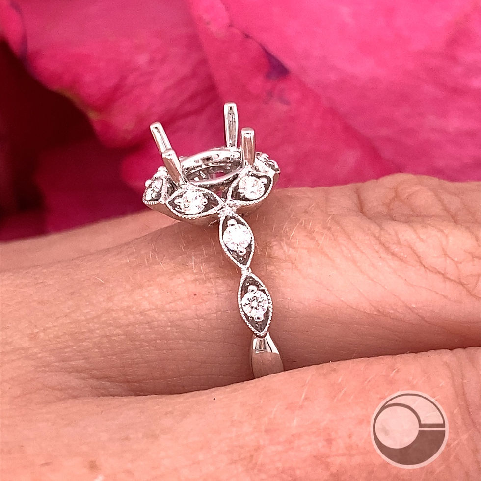 Thumbnail: Parisian Diamond Engagement Ring Setting