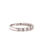 Thumbnail: East-West Two Row Baguette Diamond Half Way Band