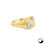 Thumbnail: Diamond Accented Signet Style Pinky Ring