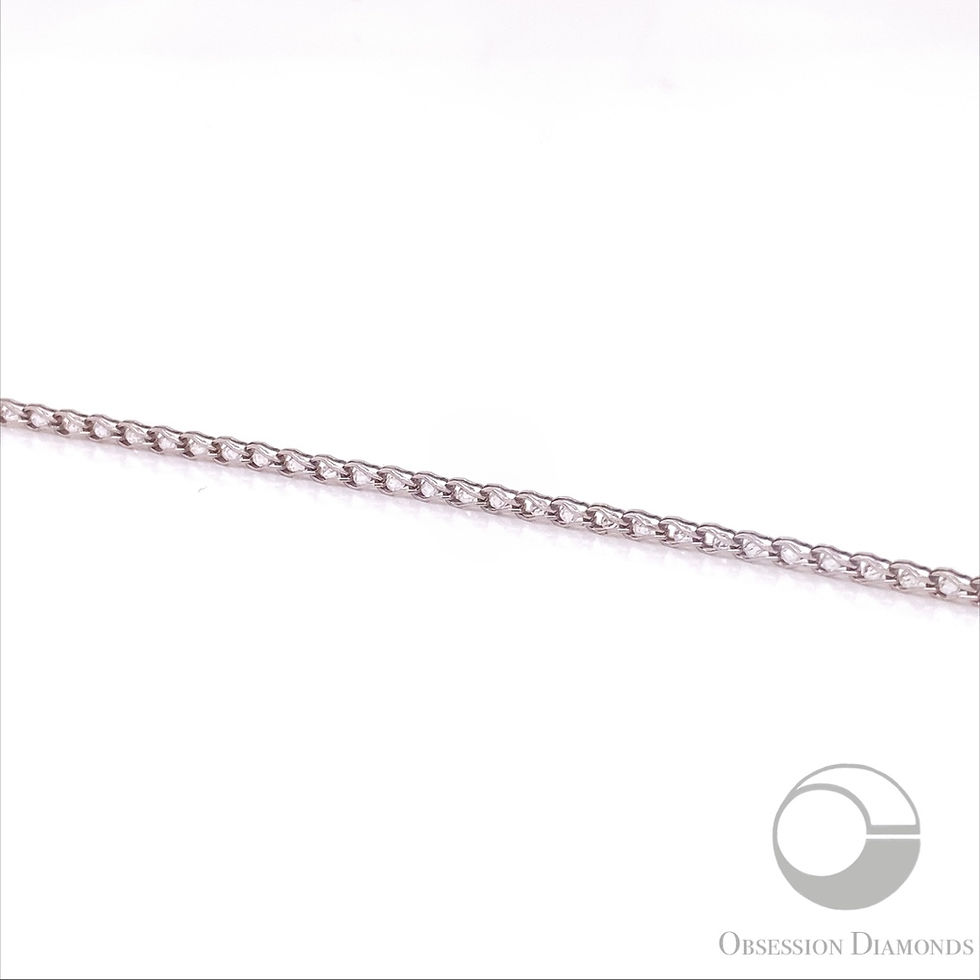 Thumbnail: Diamond Cut Curb Chain Necklace