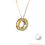 Thumbnail: Diamond Halo Circle Pendant