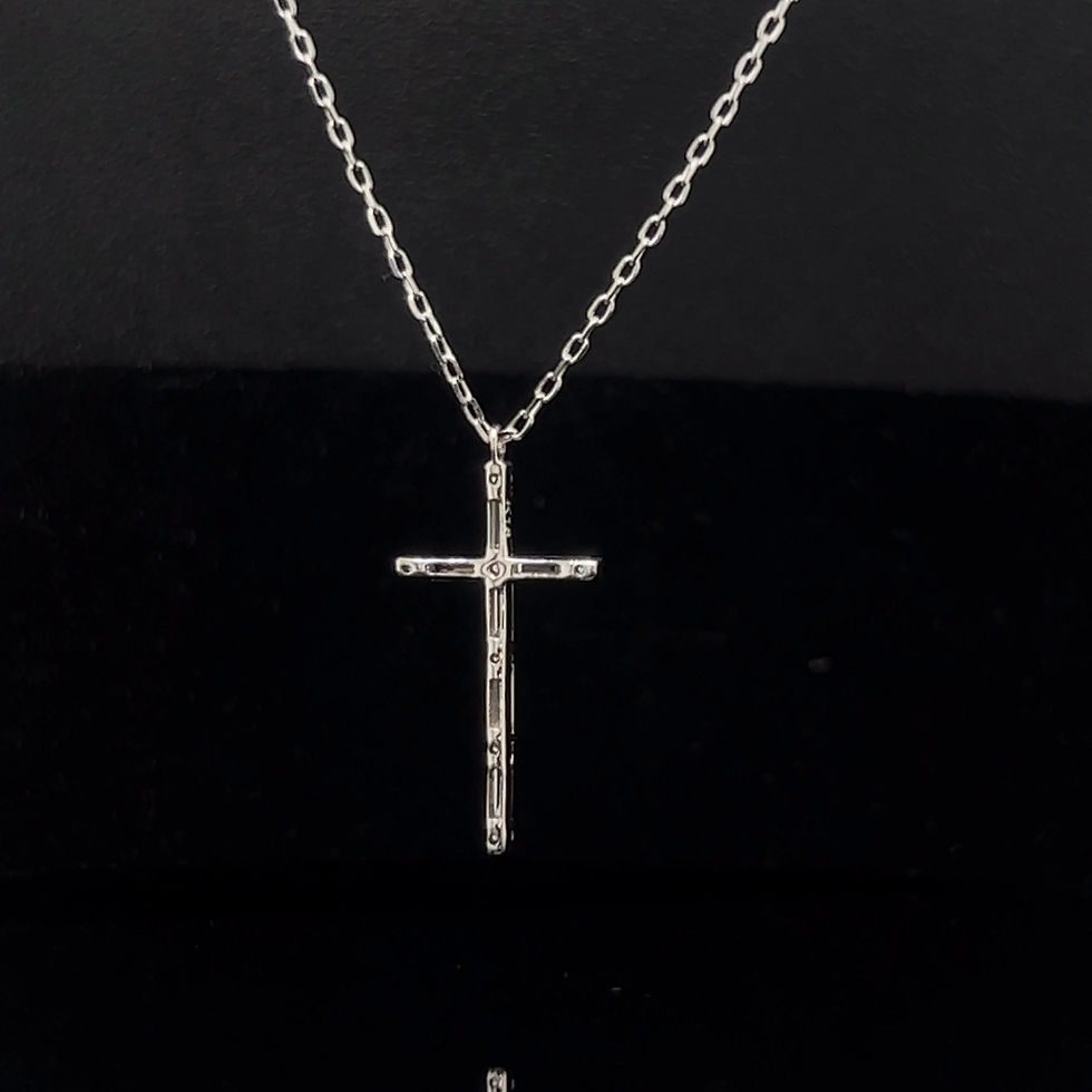 Thumbnail: Diamond Cross Pendant
