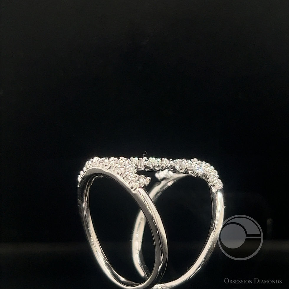 Thumbnail: Diamond Open Space Cluster Ring