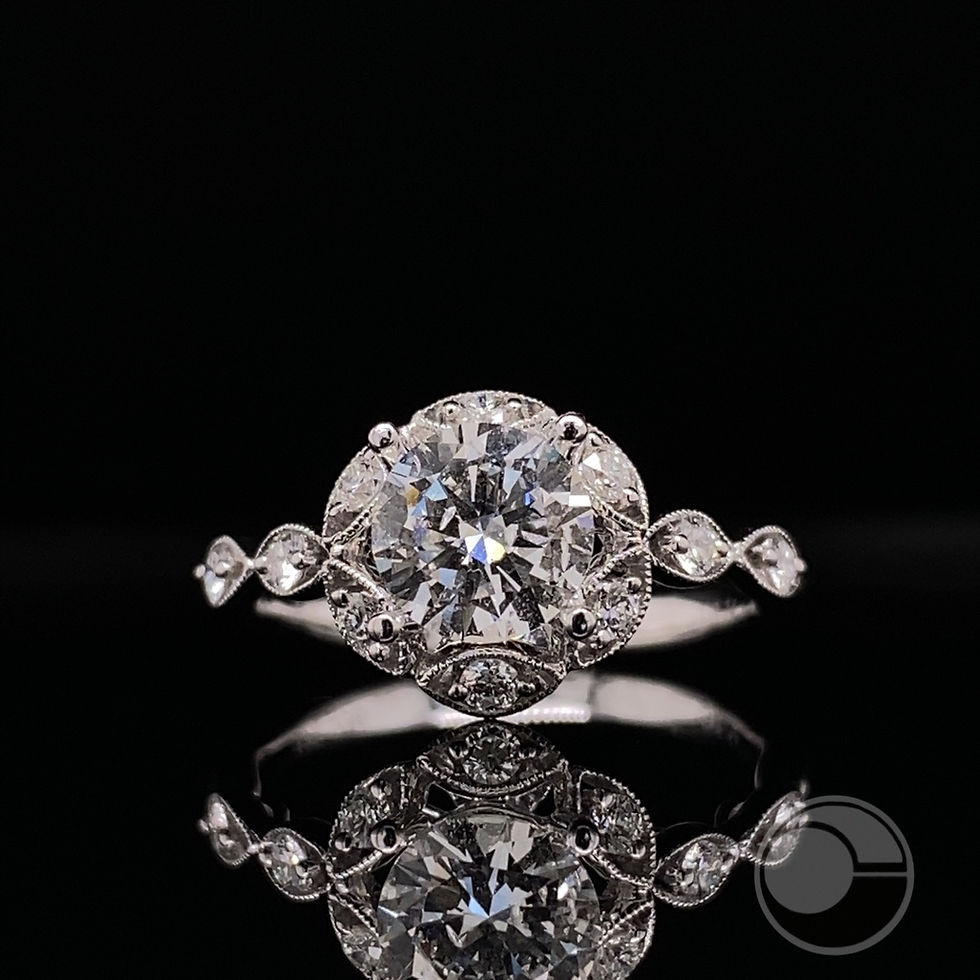 Thumbnail: Parisian Diamond Engagement Ring Setting