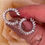 Thumbnail: Baguette Diamond Open Circle Hoop Earrings