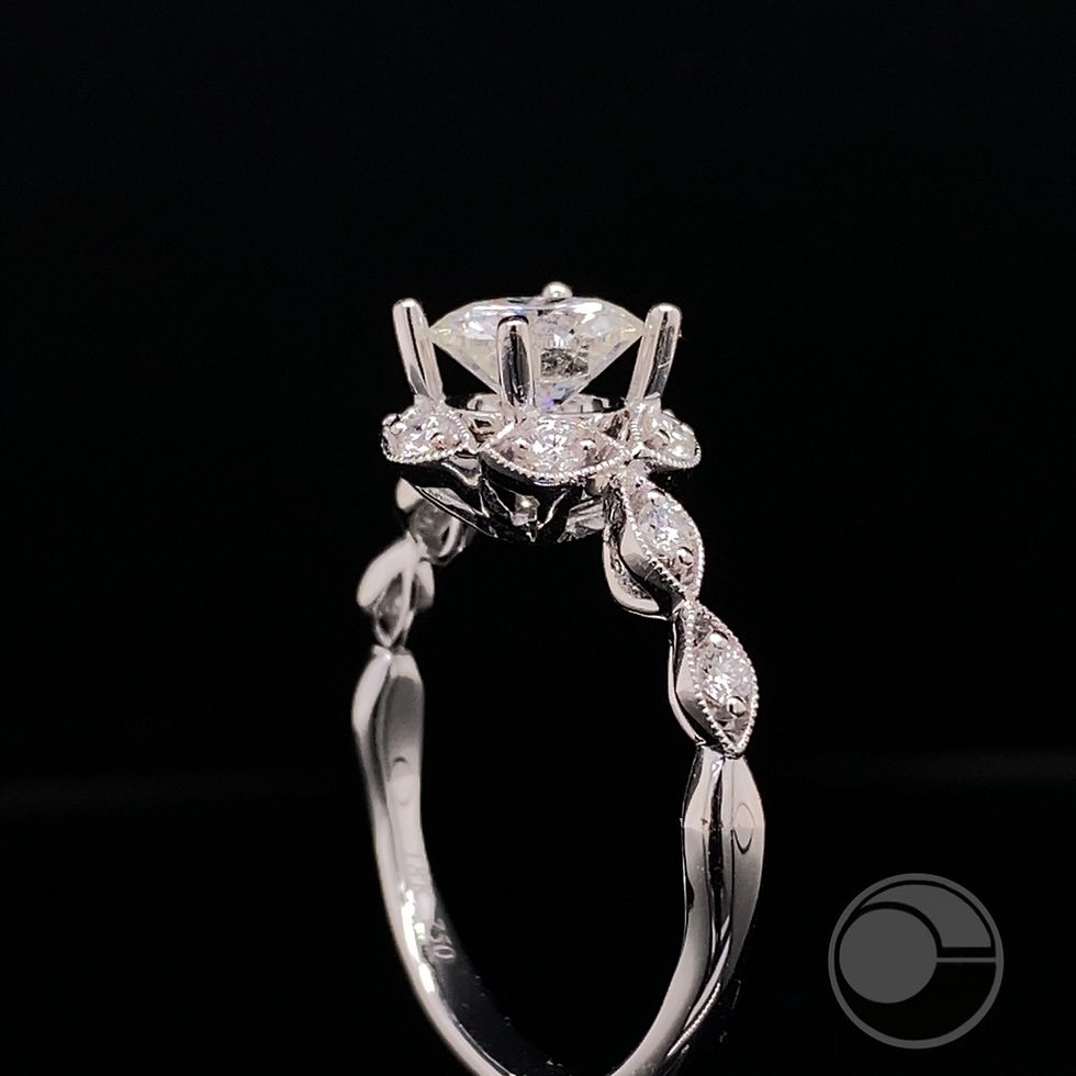 Thumbnail: Parisian Diamond Engagement Ring Setting