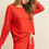 Thumbnail: Solid Brushed Top and Jogger Set With Self Tie