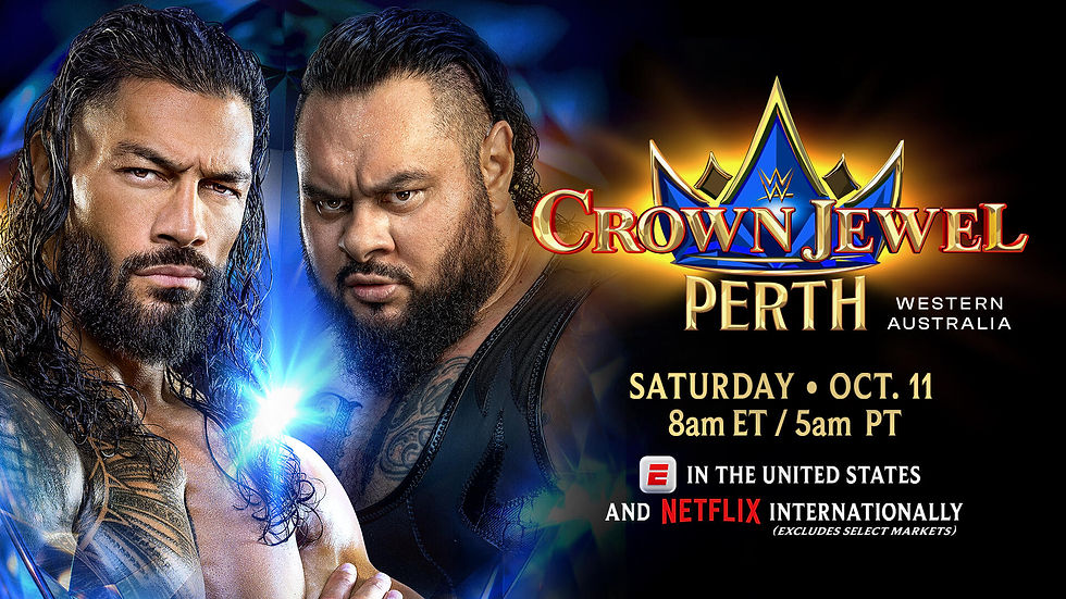 Roman Reigns vs Bronson Reed