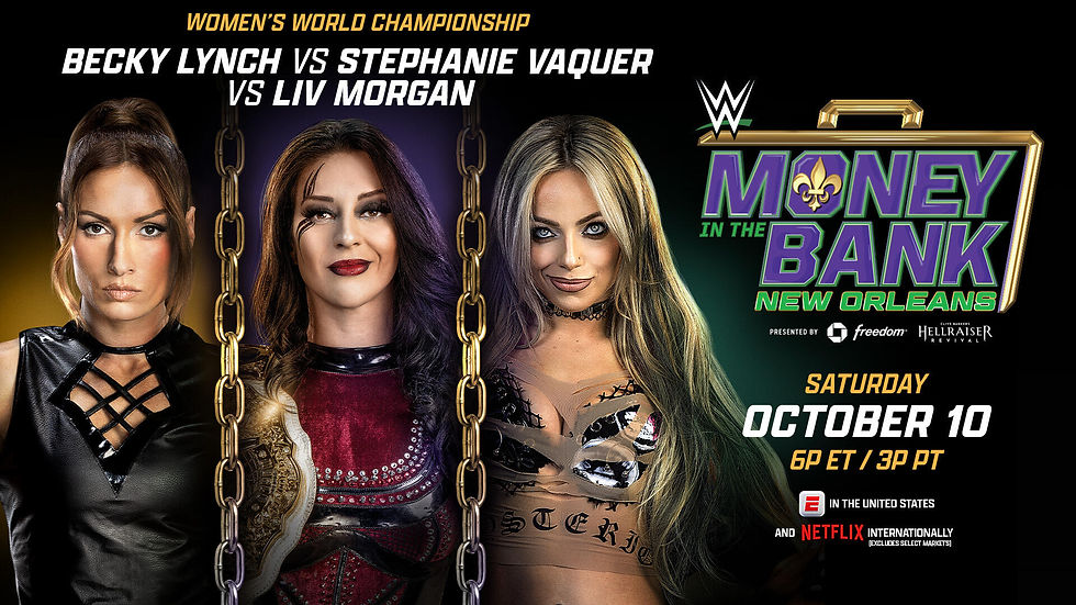 Becky Lynch vs Stephanie Vaquer (c) vs Liv Morgan
