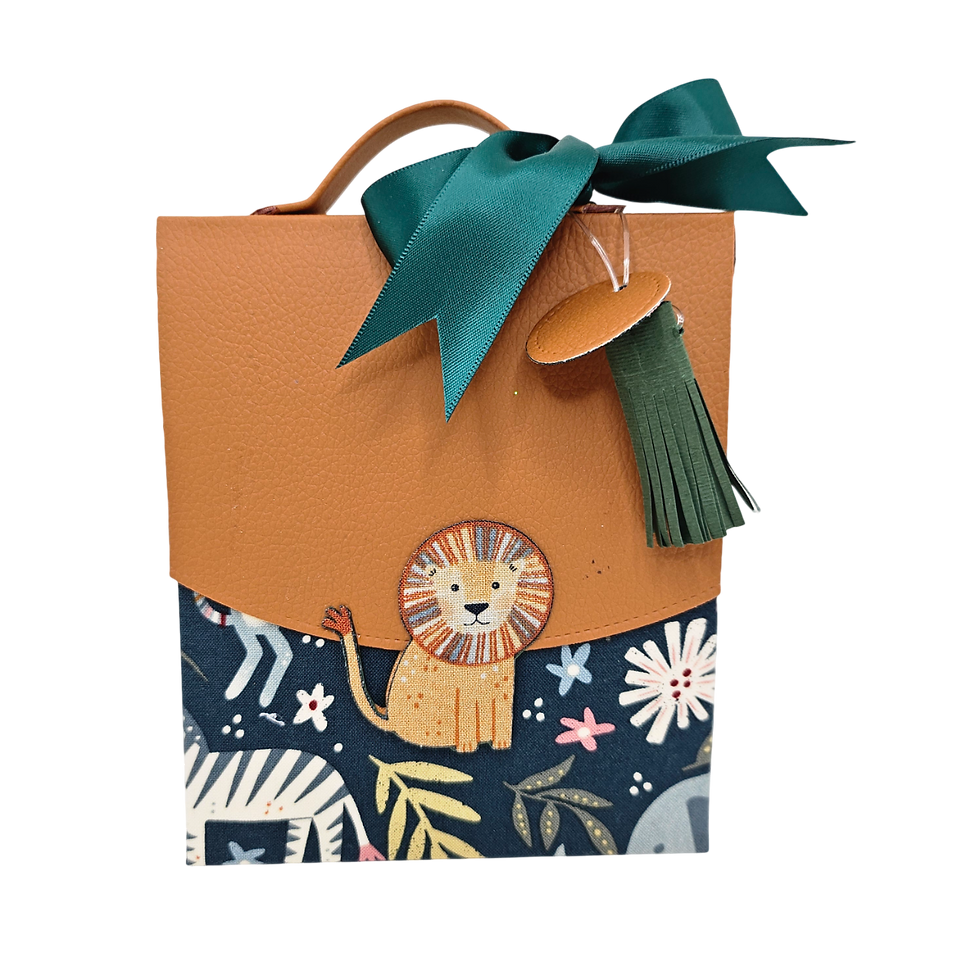 Safari Themed Baby Shower Satchel Envelope